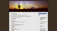 Desktop Screenshot of linedancefactory.com